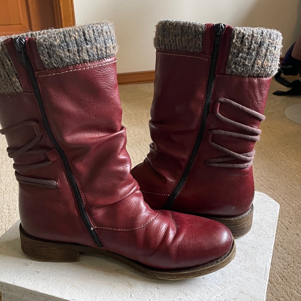 Remonte D8070-35 mid calf boots - Picture 6 of 10